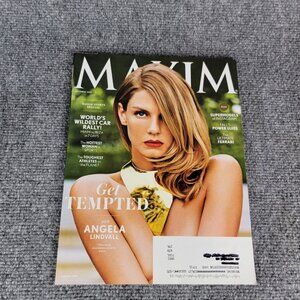 Maxim Magazine October‎ 2014 #197 Angela Lindvall Cover